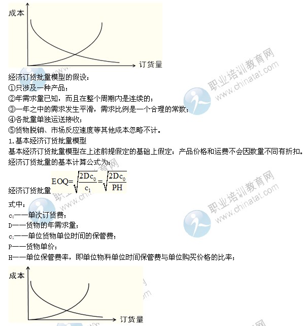 2014年中級經(jīng)濟師考試工商管理專業(yè)精講：企業(yè)庫存管理與控制