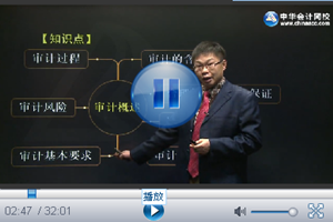 2015年注會考試基礎班新課免費試聽