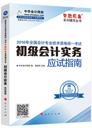 “夢(mèng)想成真”系列初級(jí)應(yīng)試指南——初級(jí)會(huì)計(jì)實(shí)務(wù)