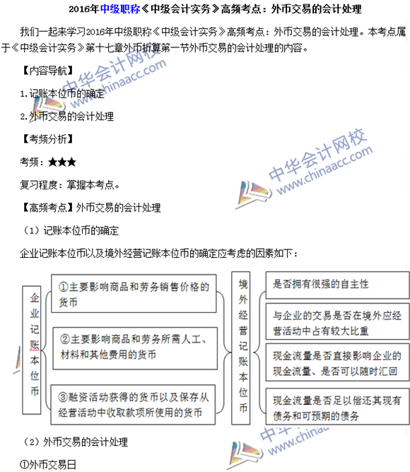 中級會(huì)計(jì)職稱《中級會(huì)計(jì)實(shí)務(wù)》高頻考點(diǎn)