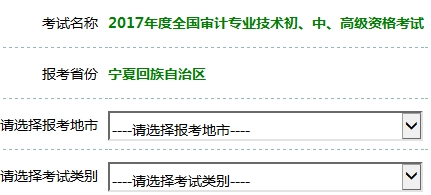 2017年審計(jì)師考試報(bào)名入口開通