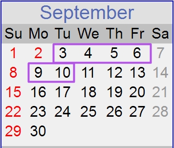 September