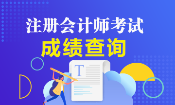 貴州2019注冊會計師成績什么時候公布？