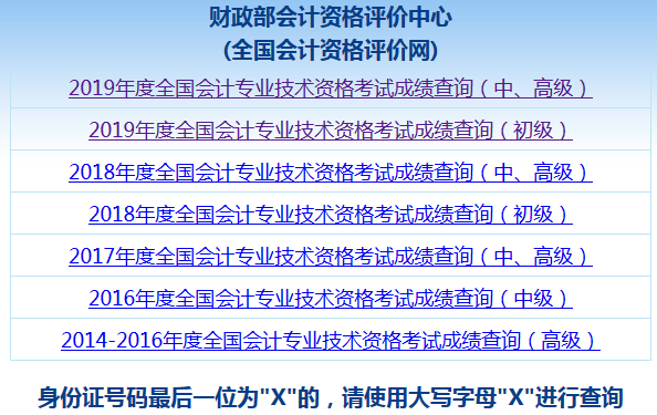 河北考生在哪里查2020年中級會計考試成績？