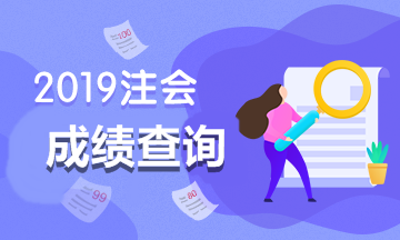 江蘇南京2019注會考試成績查詢