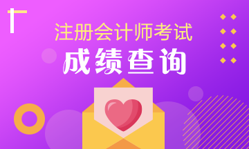 2019注會成績什么時候公布？