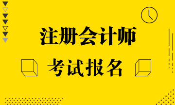 山東2020年注會(huì)考試報(bào)名時(shí)間