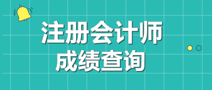 河南注冊會計師可以查成績啦