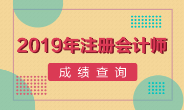 廣東梅州注冊會計師可以查成績啦！