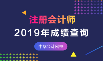 2019廣東注會考試成績能查啦！