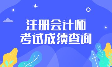 湖南注會(huì)考試成績可以查詢了！