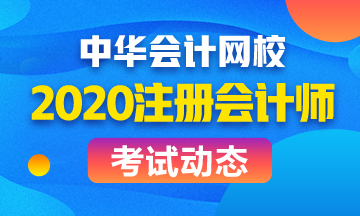 山東2020年注會(huì)什么時(shí)候考試？