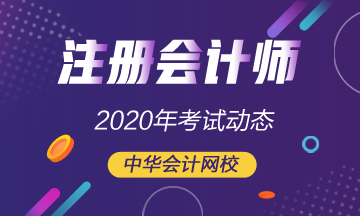 陜西西安CPA2020年考試時間已經(jīng)公布