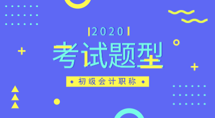 新疆2020年初級會計職稱考試題型都有哪些？