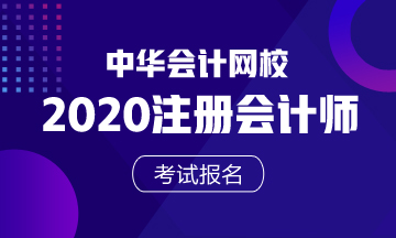 陜西注冊會計師2020年報名時間已知曉