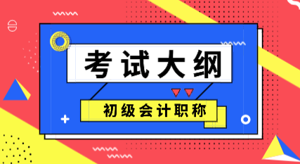 2020年山東初級會計考試大綱變化