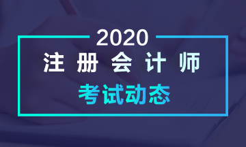 保定2020cpa考試時間安排