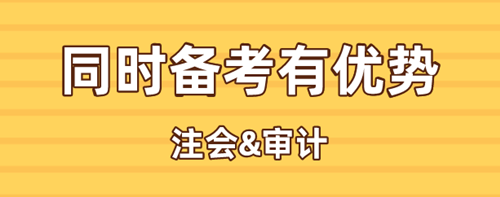 注會和審計師同時備考有優(yōu)勢？難度還更低？