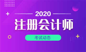 2020年注會稅法考試要考2場？