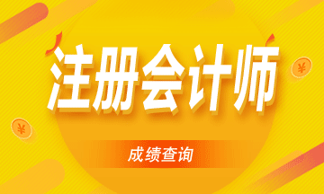 天津2020注會考試成績查詢時間