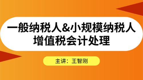 一般納稅人&小規(guī)模納稅人增值稅會(huì)計(jì)處理