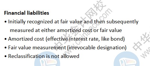 美國cpa考試知識點：Financial liabilities