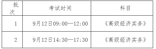 宜賓市高級經(jīng)濟師2020年報名時間