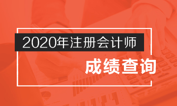 2020年黑龍江注會(huì)成績(jī)查詢時(shí)間