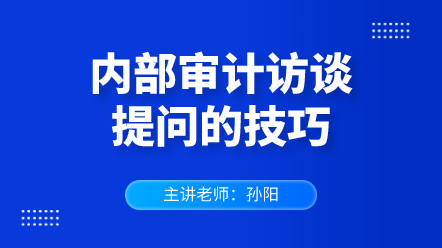 442內(nèi)部審計(jì)訪談提問的技巧