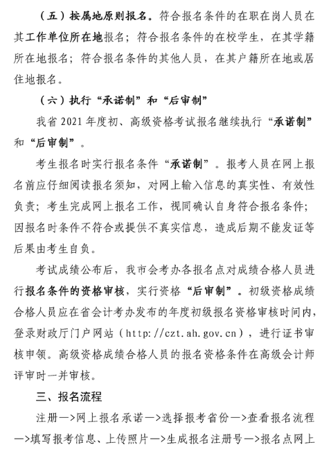 安徽六安2021年高級(jí)會(huì)計(jì)職稱報(bào)名簡(jiǎn)章已公布