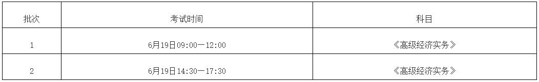 赤峰2021年高級經(jīng)濟師考試時間