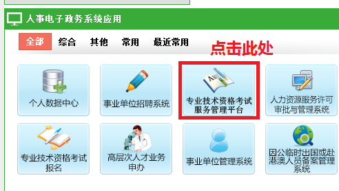 專業(yè)技術資格考試服務管理平臺