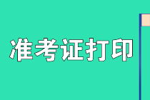 準(zhǔn)考證打印