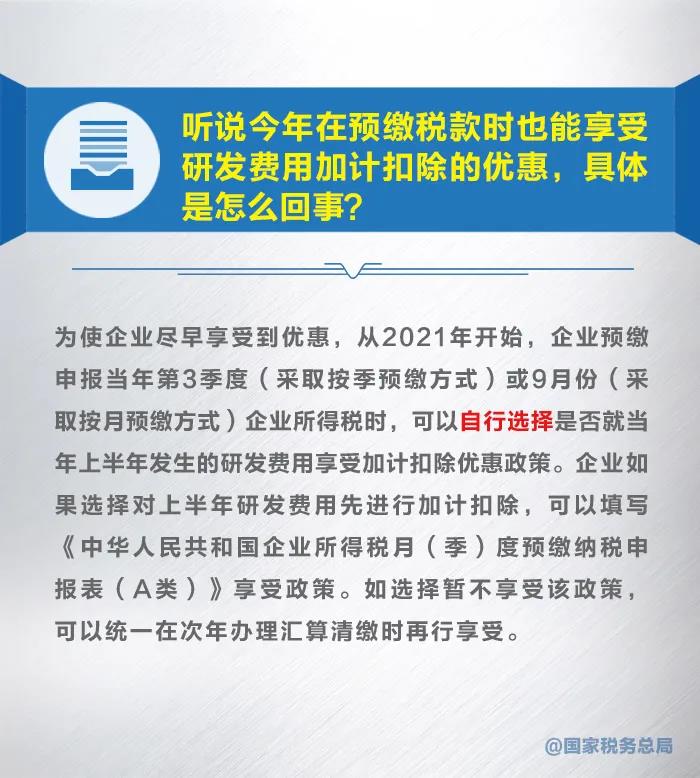 漲知識！九張圖了解研發(fā)費用加計扣除新政策 收藏！