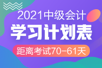 百天陪學(xué)繼續(xù)：2021中級會(huì)計(jì)考試倒計(jì)時(shí)70-61天 堅(jiān)持?。? suffix=