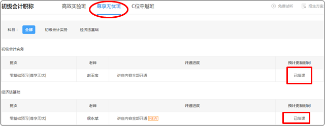 提醒！2022年初級會計(jì)【預(yù)習(xí)階段】課程更新完畢！