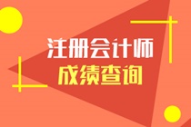 如何查詢注冊會計師考試成績？