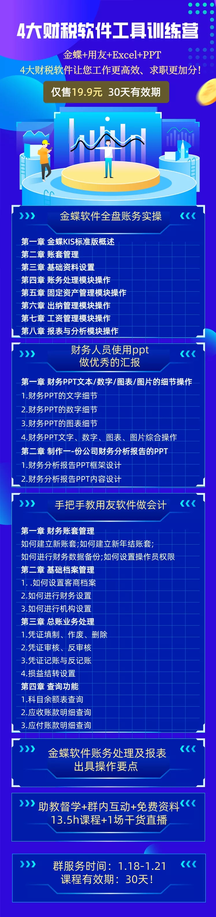 《4天財務軟件工具訓練營》限時秒殺！