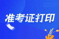 山東濟(jì)南2022CPA考試準(zhǔn)考證什么時候打？