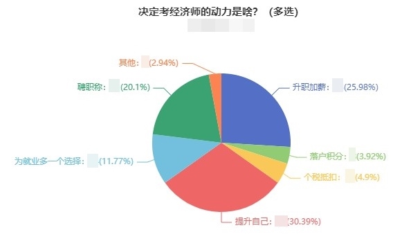 考經(jīng)濟師的動力