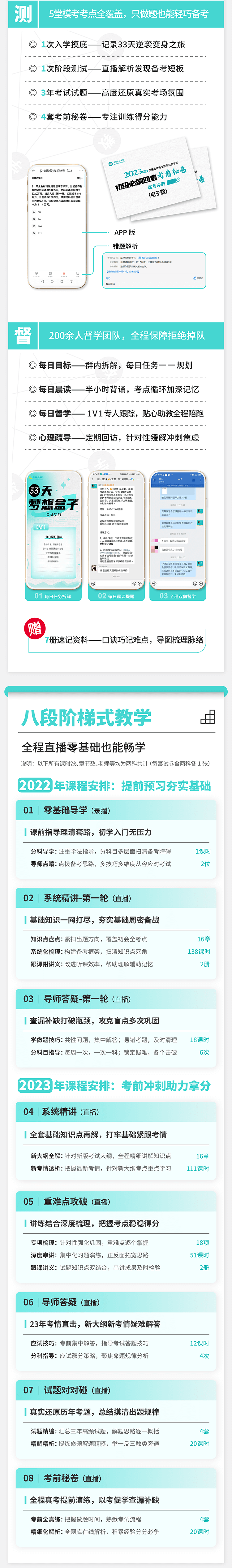 2023年初級(jí)會(huì)計(jì)【33天夢想盒子】零基礎(chǔ)暢學(xué) 全程直播 私教督學(xué)