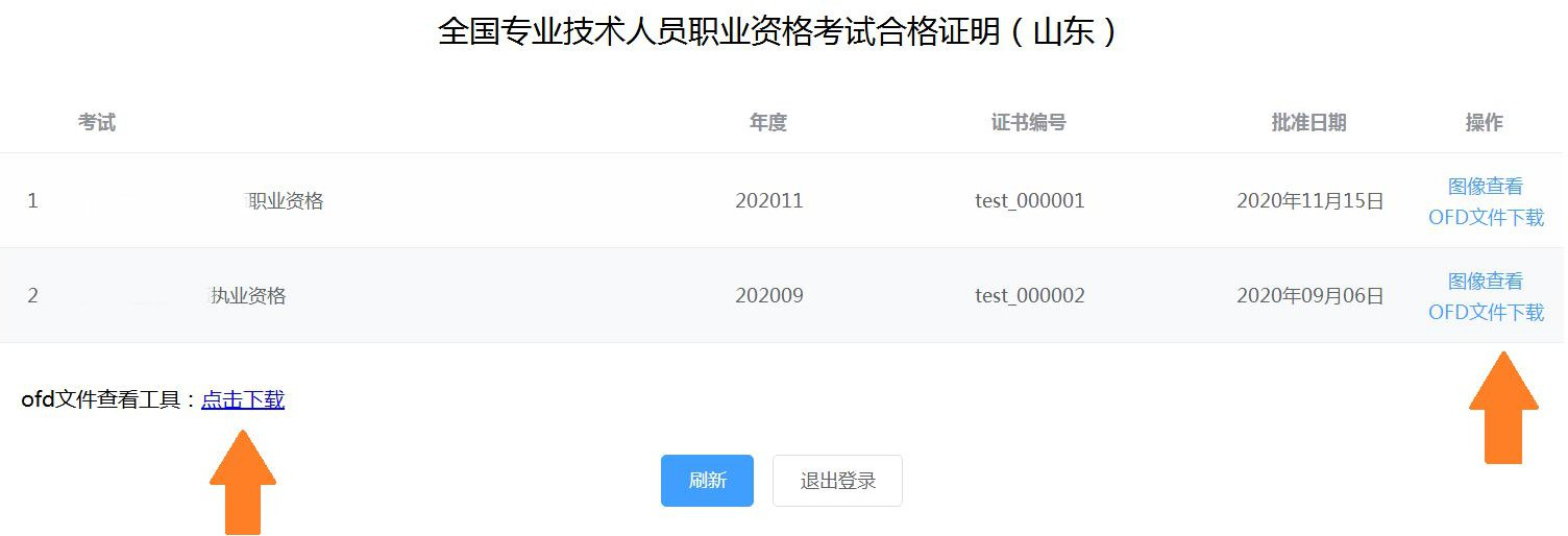 山東查詢、打印2022年初中級(jí)經(jīng)濟(jì)師電子合格證明操作說明