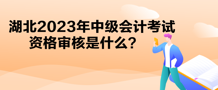 湖北2023年中級會計(jì)考試資格審核是什么？