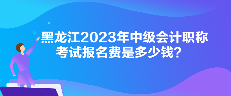 黑龍江2023年中級(jí)會(huì)計(jì)職稱考試報(bào)名費(fèi)是多少錢？