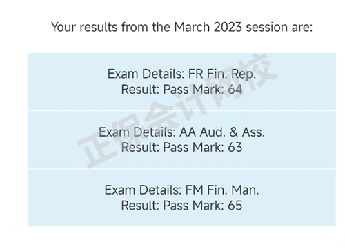 2023年3月ACCA成績公布 網(wǎng)校學(xué)員捷報頻傳！
