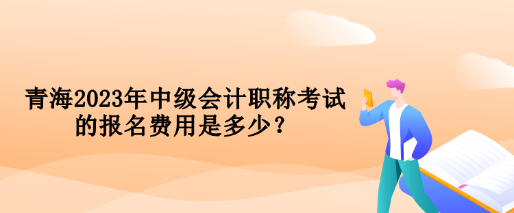 青海2023年中級會計職稱考試的報名費用是多少？