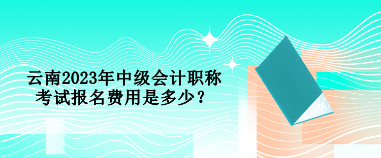 云南2023年中級(jí)會(huì)計(jì)職稱考試報(bào)名費(fèi)用是多少？