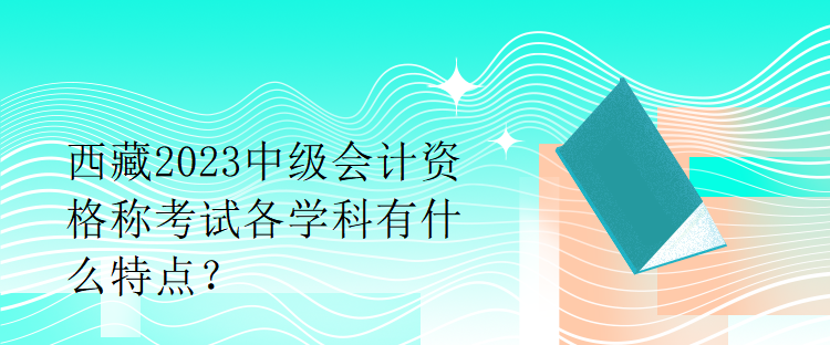 云南2023年中級會計資格考試科目有哪些？