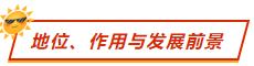 地位、作用與發(fā)展前景