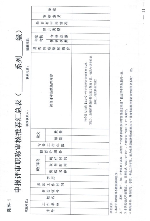 嘉峪關2023年職稱評審通知11